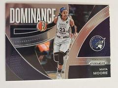 Maya Moore Basketball Cards 2022 Panini Prizm WNBA Dominance Prices