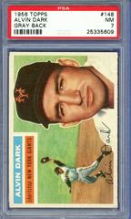 Alvin Dark [Gray Back] #148 Baseball Cards 1956 Topps Prices