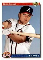 Ryan Klesko  [Star Rookie] #23 Baseball Cards 1992 Upper Deck Prices