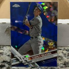 Corey Seager #5 Baseball Cards 2017 Topps Chrome Sapphire Prices