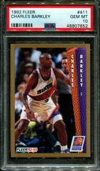 Charles Barkley #411 Basketball Cards 1992 Fleer Prices