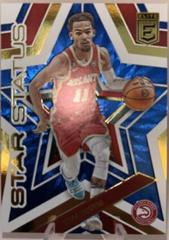 Trae Young [Blue] #15 Basketball Cards 2022 Panini Donruss Elite Star Status Prices