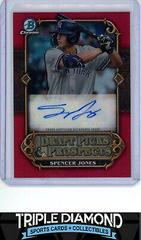 Spencer Jones [Red] Baseball Cards 2023 Bowman Draft Picks & Prospects Autographs Prices