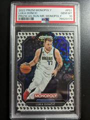 Luka Doncic [Running Mr. Monopoly] #PS1 Basketball Cards 2022 Panini Prizm Monopoly All Stars Prices