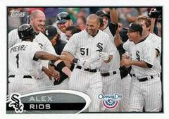 Alex Rios #129 Baseball Cards 2012 Topps Opening Day Prices