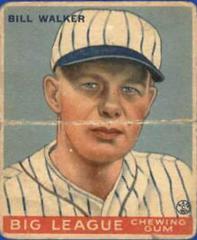 Bill Walker #94 Baseball Cards 1933 Goudey Prices