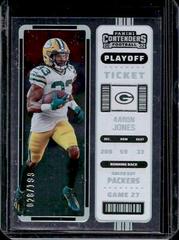 Aaron Jones [Playoff] #41 Football Cards 2022 Panini Contenders Prices