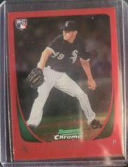 Chris Sale [Red Refractor] Baseball Cards 2011 Bowman Chrome Prices