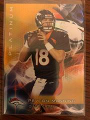Peyton Manning [Gold] Football Cards 2015 Topps Platinum Prices
