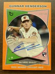 Gunnar Henderson [Orange] #AC-GH Baseball Cards 2023 Topps Brooklyn Collection Autographs Prices