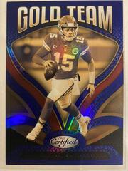 Patrick Mahomes II [Blue] #GT-2 Football Cards 2022 Panini Certified Gold Team Prices