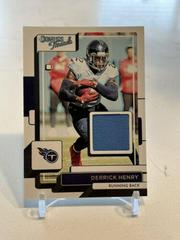 Derrick Henry #TH-18 Football Cards 2022 Panini Donruss Threads Prices