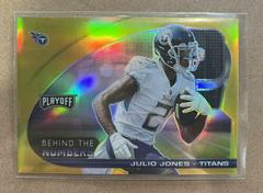 Julio Jones [Gold] #BTN-JJO Football Cards 2021 Panini Playoff Behind the Numbers Prices