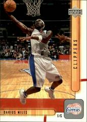 Darius Miles Basketball Cards 2001 Upper Deck Prices