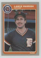 Lance Parrish Baseball Cards 1985 Fleer Prices