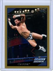 CM Punk [Gold] Wrestling Cards 2009 Topps WWE Prices