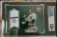 Aaron Judge [Green] Baseball Cards 2023 Topps Chrome Authentics Relics Prices