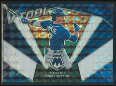 Bobby Witt Jr. [White] Baseball Cards 2022 Panini Mosaic V Tool Prices