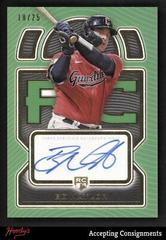 Bo Naylor [Green] #DRA-BNA Baseball Cards 2023 Topps Definitive Rookie Autographs Collection Prices