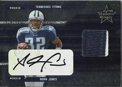 Adam Jones [Autograph Jersey] #251 Football Cards 2005 Leaf Rookies & Stars Longevity Prices