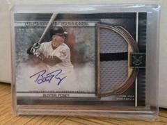 Buster Posey Baseball Cards 2023 Topps Museum Collection Momentous Material Jumbo Patch Autographs Prices