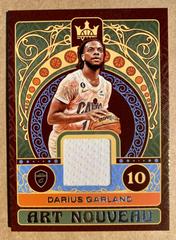 Darius Garland #AN-DGC Basketball Cards 2022 Panini Court Kings Art Nouveau Prices