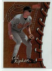 Cal Ripken Jr. [Luminescent] Baseball Cards 1998 Stadium Club Triumvirate Prices