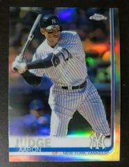 Aaron Judge [Batting Refractor] #100 Baseball Cards 2019 Topps Chrome Prices