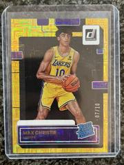 Max Christie [Choice Gold] #234 Basketball Cards 2022 Panini Donruss Prices