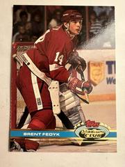 Brent Fedyk #238 Hockey Cards 1991 Stadium Club Prices
