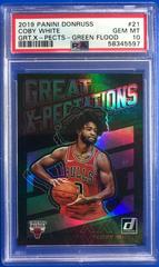 Coby White [Green Flood] #21 Basketball Cards 2019 Panini Donruss Great X-Pectations Prices