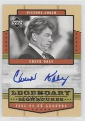 Chuck Daly Legendary Signatures #LS-CD Basketball Cards 2003 Upper Deck Legends Legendary Signatures Prices