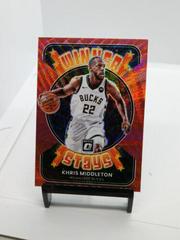 Khris Middleton [Red Wave] #2 Basketball Cards 2021 Panini Donruss Optic Winner Stays Prices