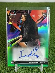 Indi Hartwell [Green] Wrestling Cards 2021 Topps Finest WWE Roster Autographs Prices
