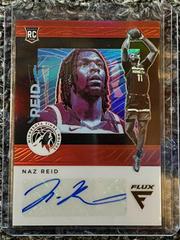 Naz Reid [Red] #FR-NAZ Basketball Cards 2019 Panini Chronicles Flux Rookie Autographs Prices