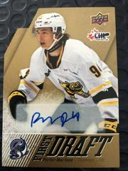 Porter Martone [Autograph] Hockey Cards 2022 Upper Deck CHL First Draft Prices