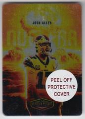 Josh Allen #NC-17 Football Cards 2023 Panini Plates and Patches Nuclear Prices