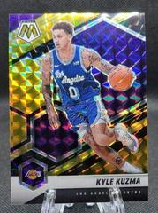 Kyle Kuzma [Black Gold Choice] #1 Basketball Cards 2020 Panini Mosaic Prices