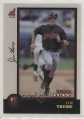 Jim Thome [Refractor] #56 Baseball Cards 1998 Bowman Chrome Prices