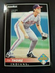 Jim Thome Baseball Cards 1992 Pinnacle Prices