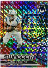 Jonathan Taylor #SW-8 Football Cards 2022 Panini Mosaic Swagger Prices