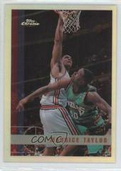 Maurice Taylor [Refractor] Basketball Cards 1997 Topps Chrome Prices