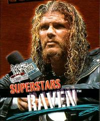 Raven [Gold] Wrestling Cards 2001 Fleer WWF Wrestlemania Prices