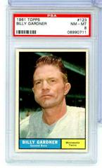 Billy Gardner #123 Baseball Cards 1961 Topps Prices