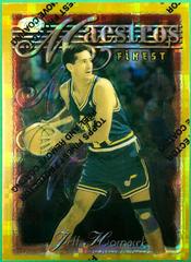 Jeff Hornacek [Refractor w Coating] #136 Basketball Cards 1996 Finest Prices