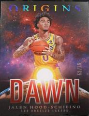 Jalen Hood-Schifino [Red] #20 Basketball Cards 2023 Panini Origins Dawn Prices