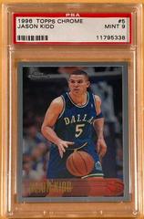 Jason Kidd #5 Basketball Cards 1996 Topps Chrome Prices