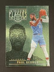 Paul George [Emerald] #2 Basketball Cards 2021 Panini Illusions Intriguing Players Prices