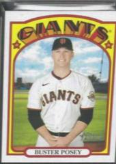 Buster Posey [Mini] #556 Baseball Cards 2021 Topps Heritage Prices