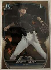 Andrew Lindsey [Gold Sapphire] #BDC-18 Baseball Cards 2023 Bowman Draft Chrome Sapphire Prices